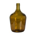 Flaskformad Glasvas Amber
