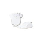 Babybody Presentaskar Vit/Guld