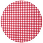 Rutig Picknick Bordstabletter Röd