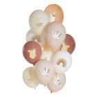Stork Babyshower Latexballonger Pastell