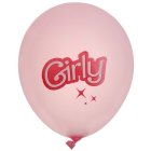 Girly Latexballonger Ljusrosa
