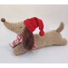 Hund Dekorationsfigur Brun