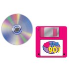 90-tal Glasunderlägg