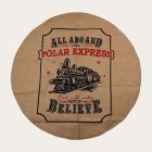 The Polar Express® Julgransmatta Beige