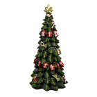 Julgran Med LED Brun