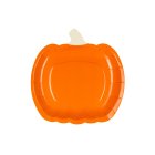 Pumpa Papperstallrikar Orange