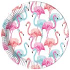 Flamingo Papperstallrikar