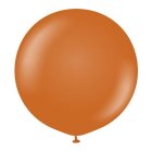 Premium Gigantiska Latexballonger Rust Orange
