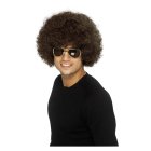 Stor Funky 70-tal Afroperuk Brun