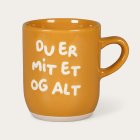 Du Er Mit Et Og Alt Mugg Gul