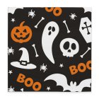 Halloween Boo Servetter Svart/Orange