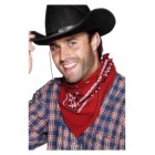 Cowboy Scarf Bandana Mörkröd