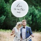 Love Is In The Air Gigantisk Ballong Vit