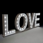 Love Lightbox Skylt