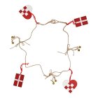 Dansk Jul Girlang Röd