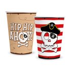 Pirat Hip Hip Ahoy Pappersmuggar