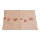 Dansk Jul Bordslöpare Beige