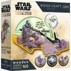 Star Wars® Mandalorian Träpussel 160 Bitar