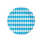 Bayern Papperstallrikar Blå/Vit