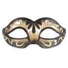 Maskerad Ögonmask Svart/Guld