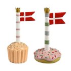 Dansk Flagga På Bakverk