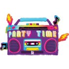 Boombox Party Time Folieballong