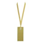 Placeringskort Med Satinband Guld