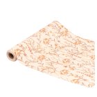 Blommig Bordslöpare Beige