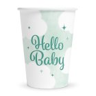 Hello Baby Pappersmuggar Mintgrön/Vit