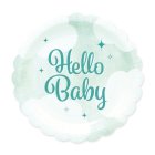 Hello Baby Papperstallrikar Grön