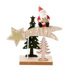 Jultomte På Stjärnfall Trädekoration