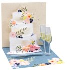 Blomtårta Pop-Up Födelsedagskort