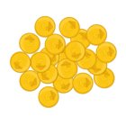 Pirat Bordskonfetti Guld