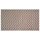 Chevron Jute Bordslöpare Brun