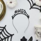 Happy Halloween Hårband Svart