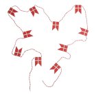 Dansk Flaggirlang Trä Röd