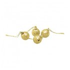 Mini Discokulor Ornament Guld