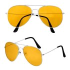 70-tal Aviator Glasögon Gul