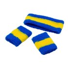 Sverige Svettband Set