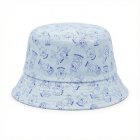 Bluey® Mönstrad Bucket Hat Ljusblå