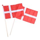 Danska Flaggor Träpinne