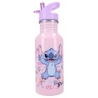 Stitch® Vattenflaska Ljusrosa