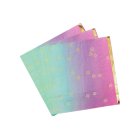 Ombre Servetter Pastell/Guld