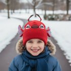 Stitch® Leroy Öron Mössa Röd