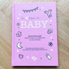 En Hilsen Til Baby Gästbok Rosa