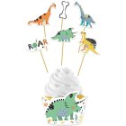 Dinosaurie Roars Cupcake Dekoration