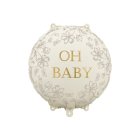 Oh Baby Blommig Folieballong