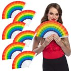 Pride Solfjädrar Regnbåge