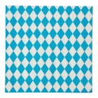 Oktoberfest Servetter Blå/Vit