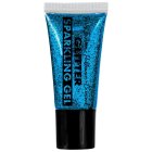 Glittergel Blå